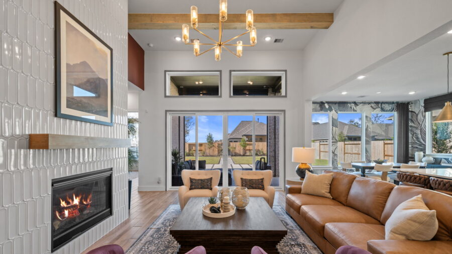 chesmar model home living room