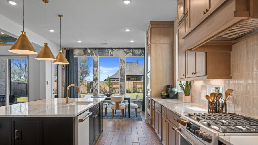 chesmar model home kitchen