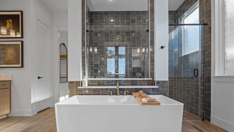 chesmar model home bathroom