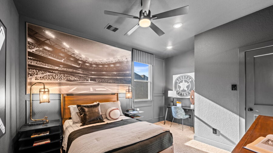 chesmar model home bedroom