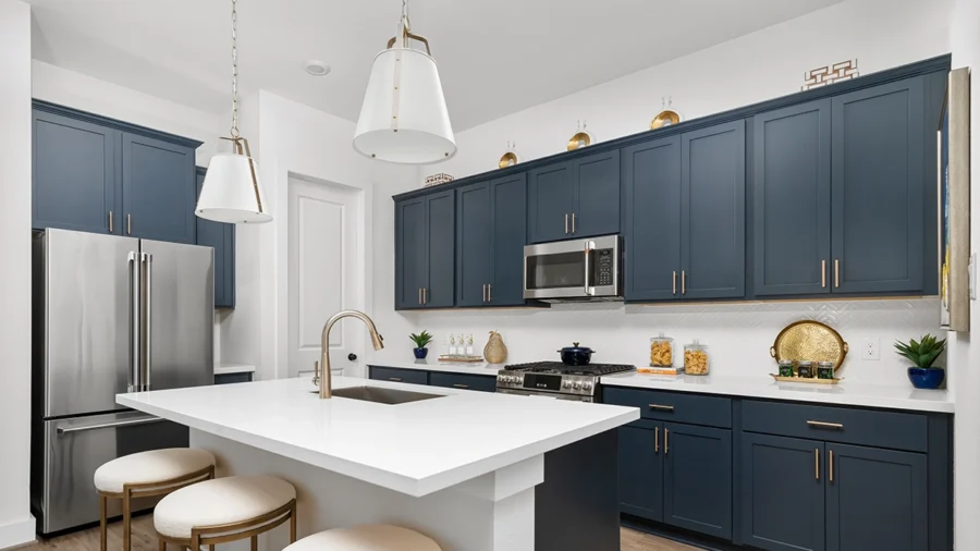 autograph homes model home kitchen