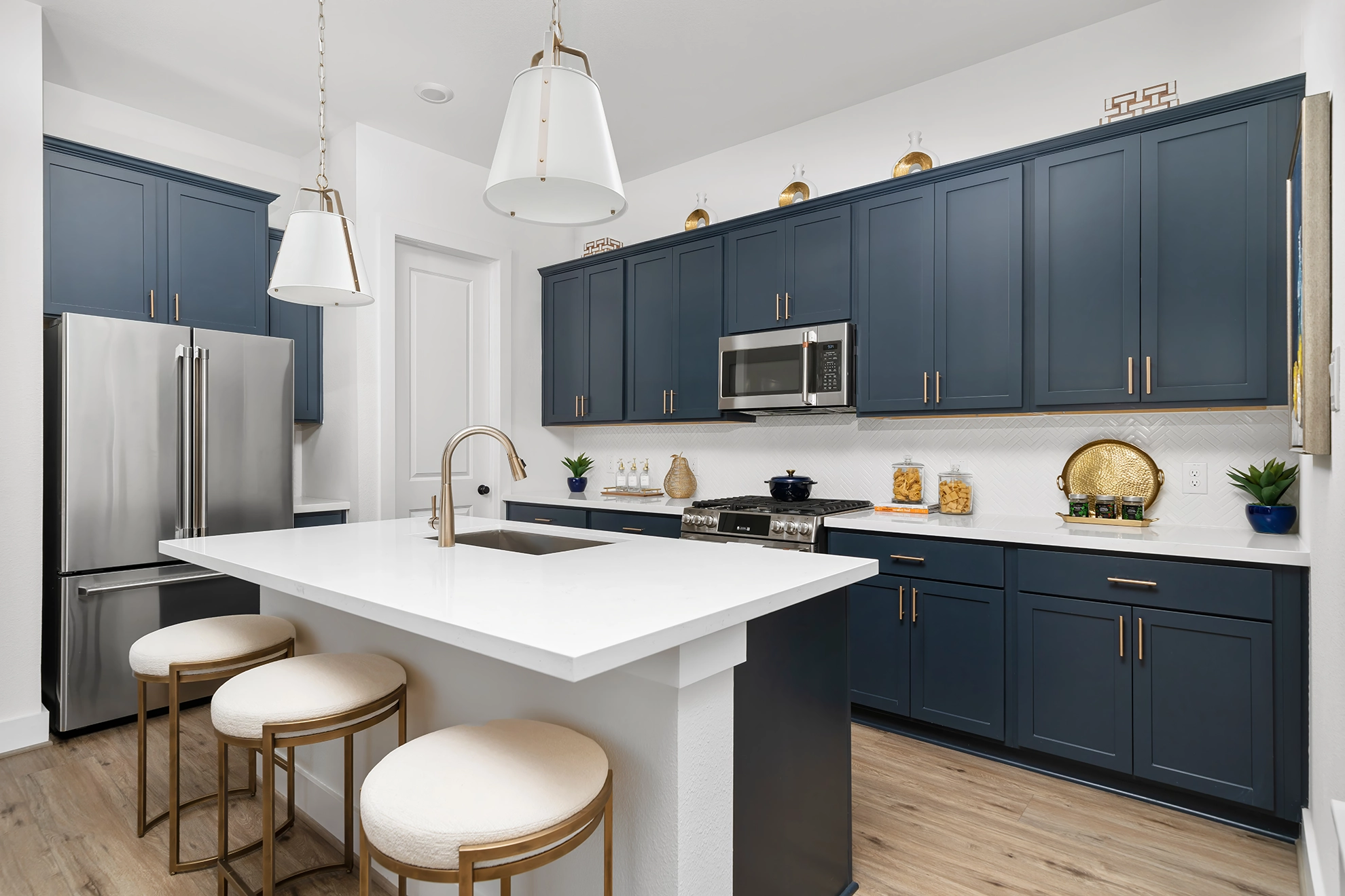 autograph homes model home kitchen