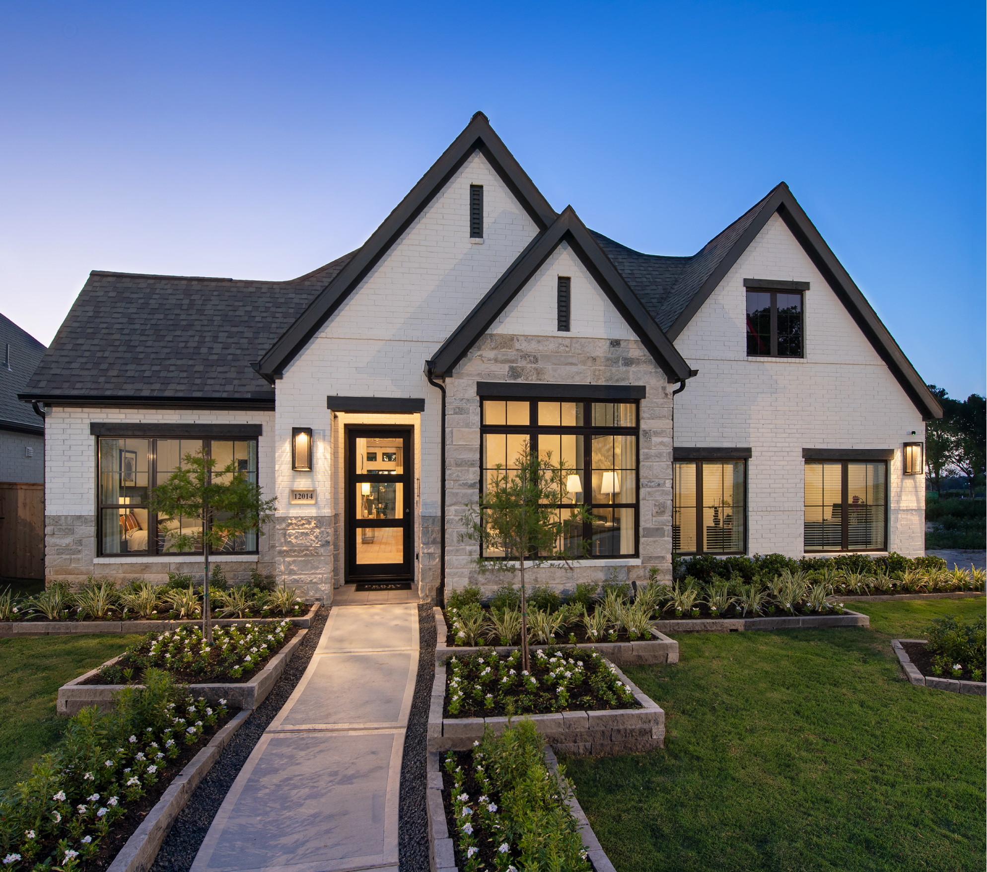 model home at Riceland