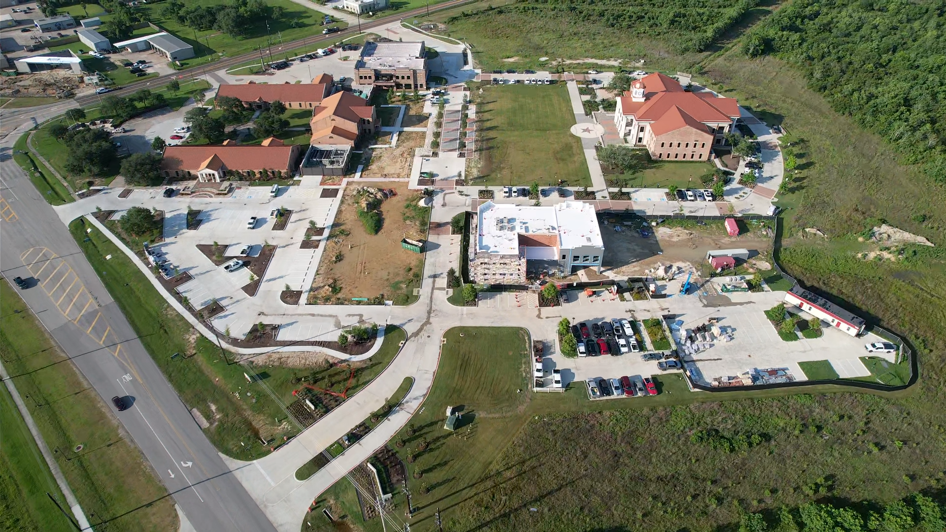 Riceland Town Center leasing site plan
